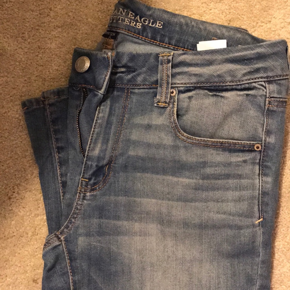 American eagle stretch boho flare jeans